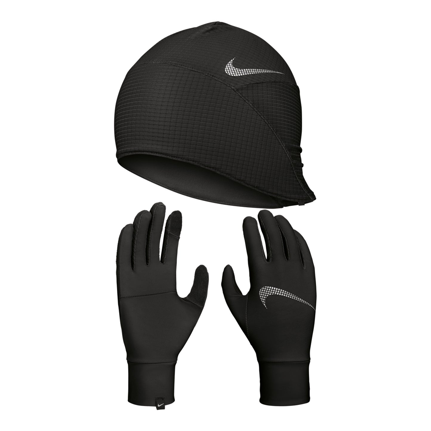 Nike Essential Running Set Laufmütze + Gants De Running Femmes-Noir,Blanc Nike Essential Running Set Laufmütze + Gants De Running Femmes-Noir,Blanc