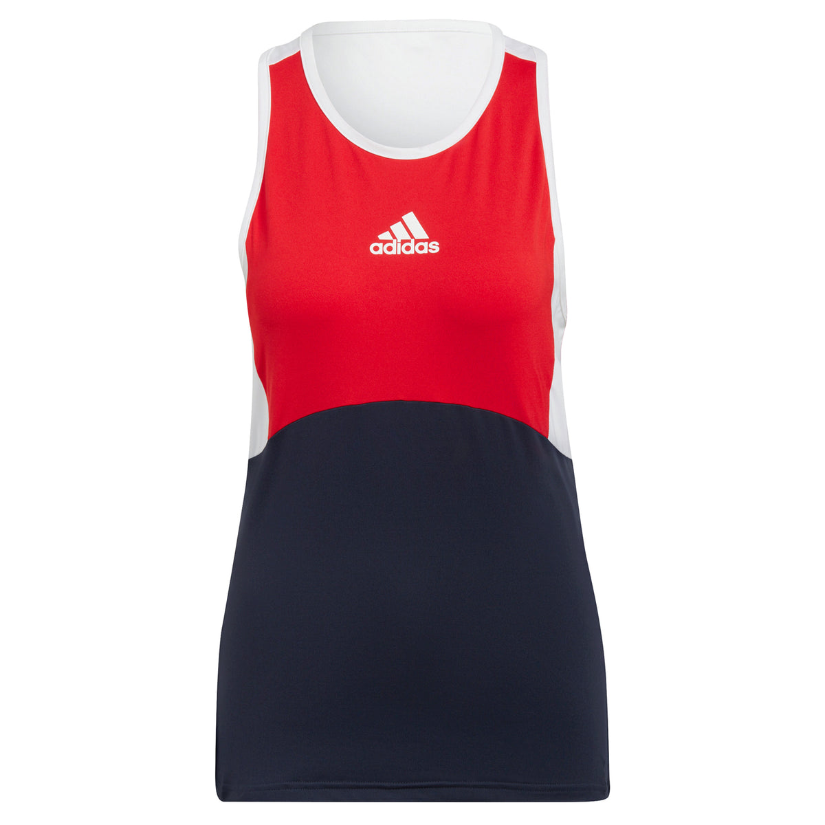 adidas Color Block Débardeur tank top Femmes - bleu foncé, rouge adidas Color Block Débardeur tank top Femmes - bleu foncé, rouge