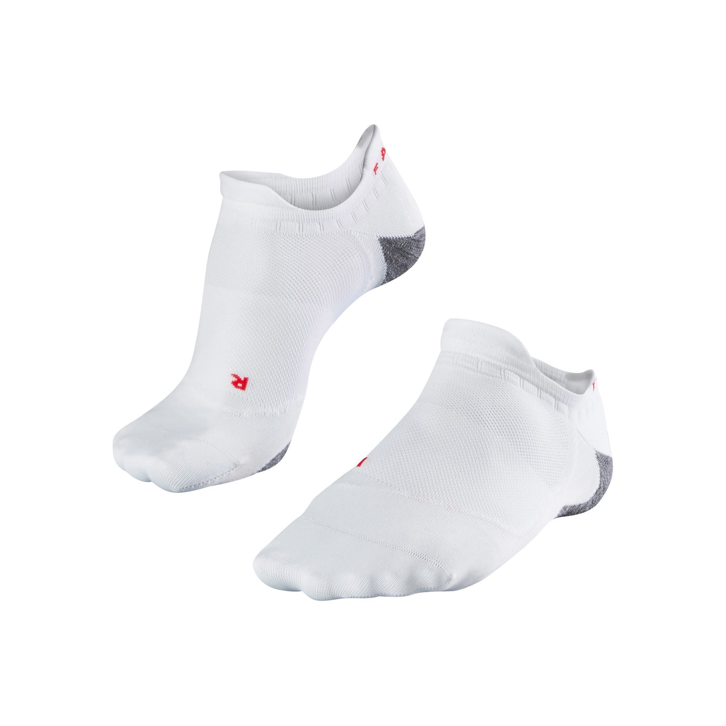 Falke RU5 Race Invisible Chaussettes de running Femmes-blanc, gris Falke RU5 Race Invisible Chaussettes de running Femmes-blanc, gris