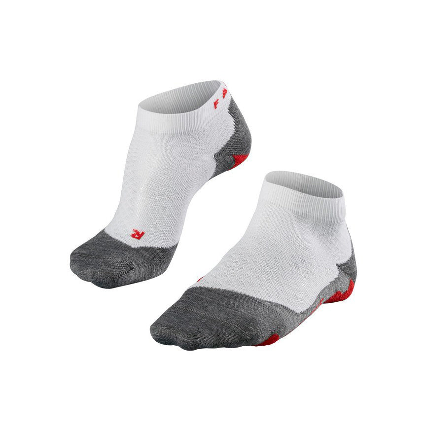 Falke RU5 Race Short Chaussettes De Running Femmes-Blanc,Gris Falke RU5 Race Short Chaussettes De Running Femmes-Blanc,Gris