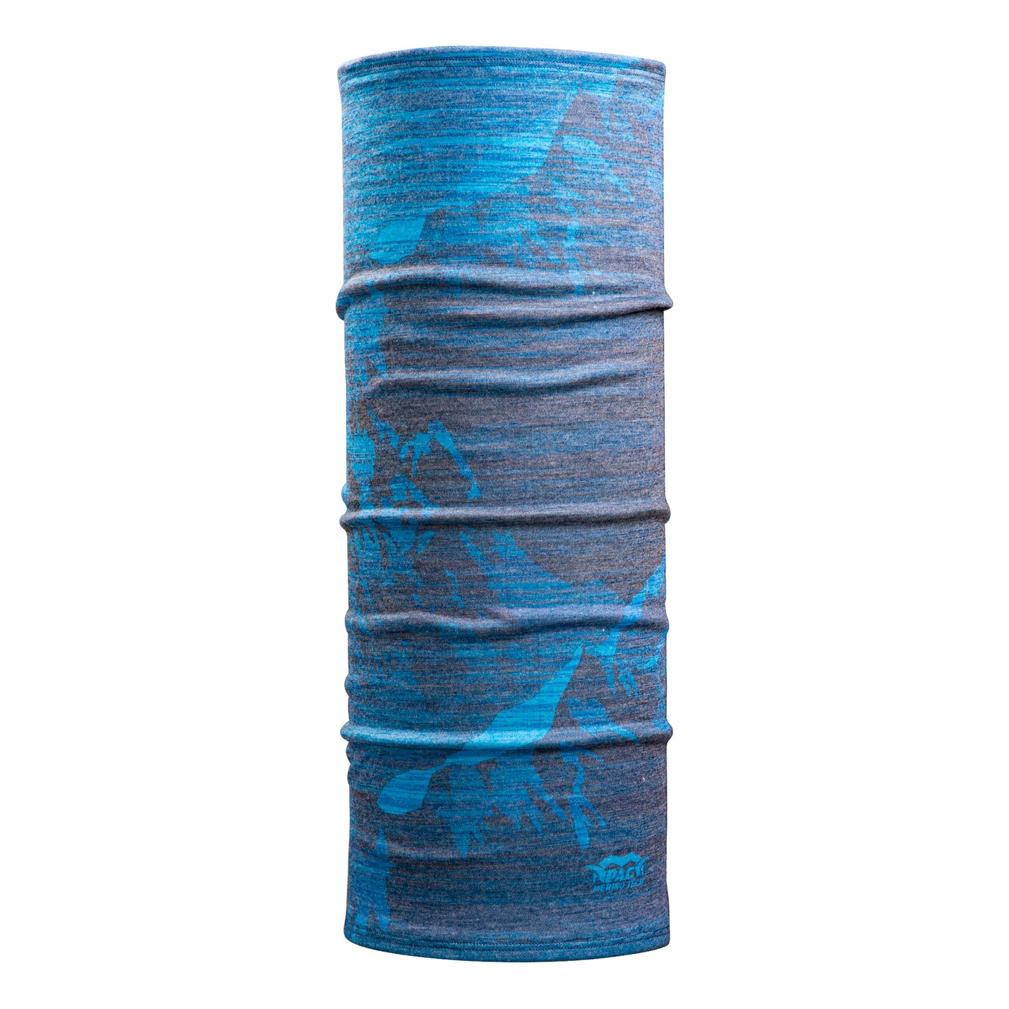 P.A.C. Recycled Merino Tech Écharpe-Bleu P.A.C. Recycled Merino Tech Écharpe-Bleu