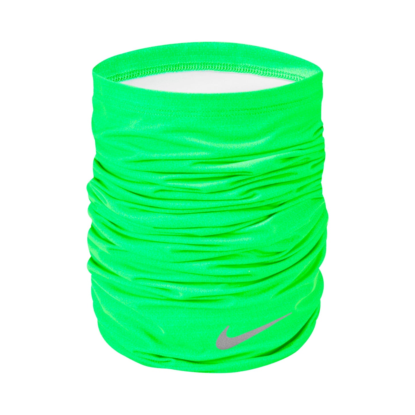 Nike Dri-Fit Wrap 2.0 Cache-cou Unisex - vert fluo, argent Nike Dri-Fit Wrap 2.0 Cache-cou Unisex - vert fluo, argent
