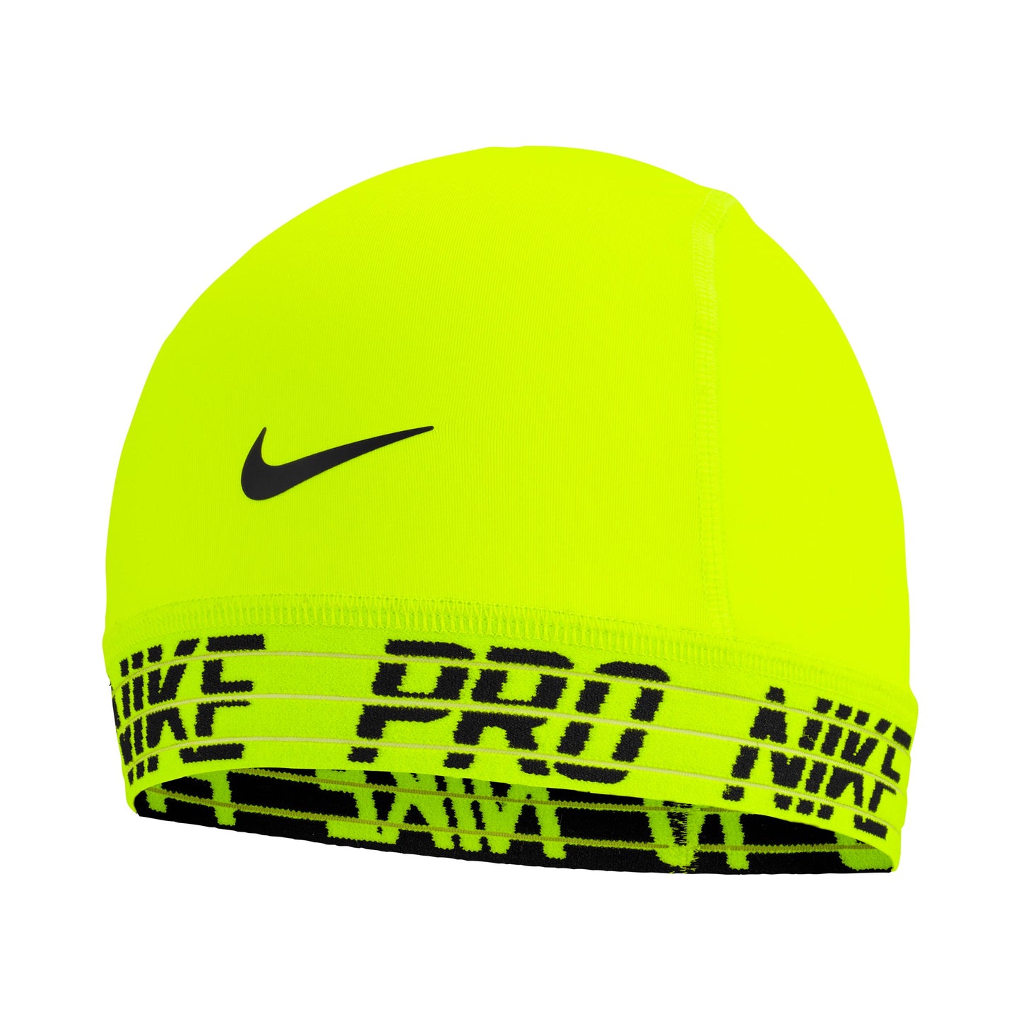 Nike Pro Dri-Fit Skull 4.0 Bonnet Unisex - jaunes fluo, noir Nike Pro Dri-Fit Skull 4.0 Bonnet Unisex - jaunes fluo, noir