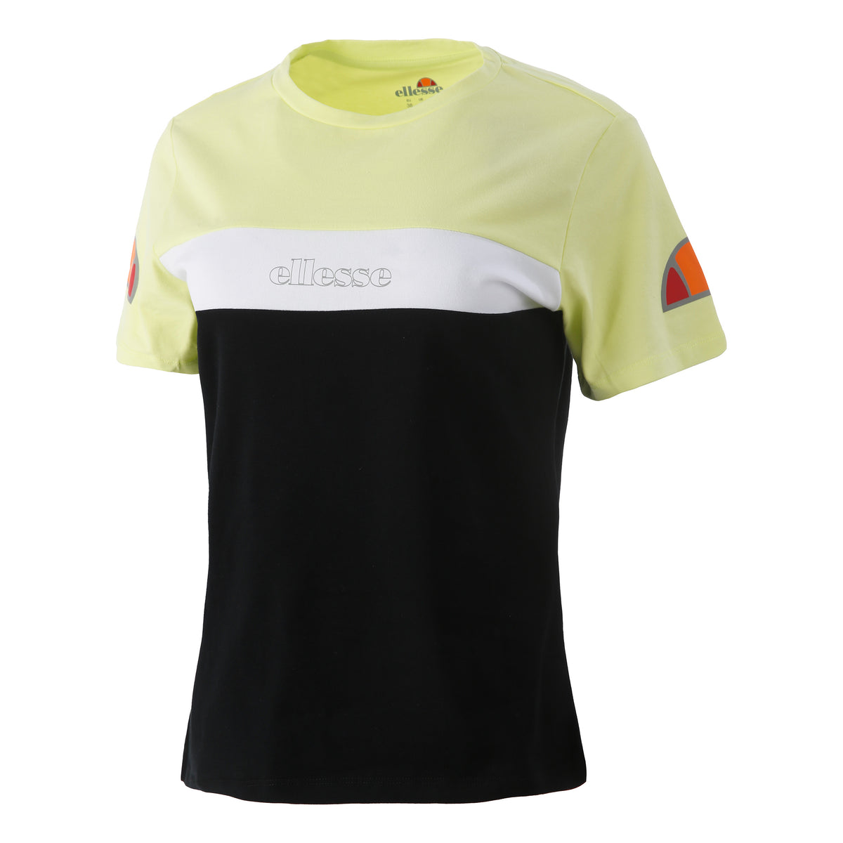 Ellesse Becaert T-shirt Femmes - noir, jaune lemon