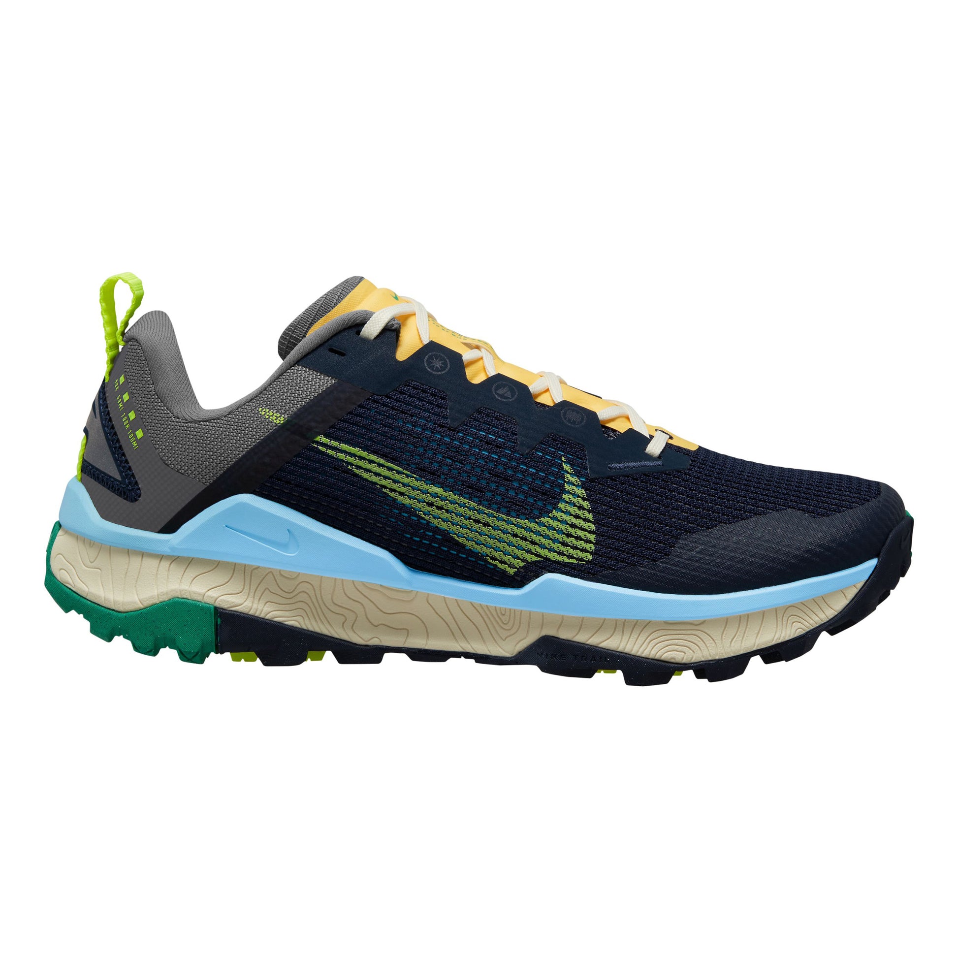 Nike React Wildhorse 8 Chaussure trail Femmes - bleu, gris