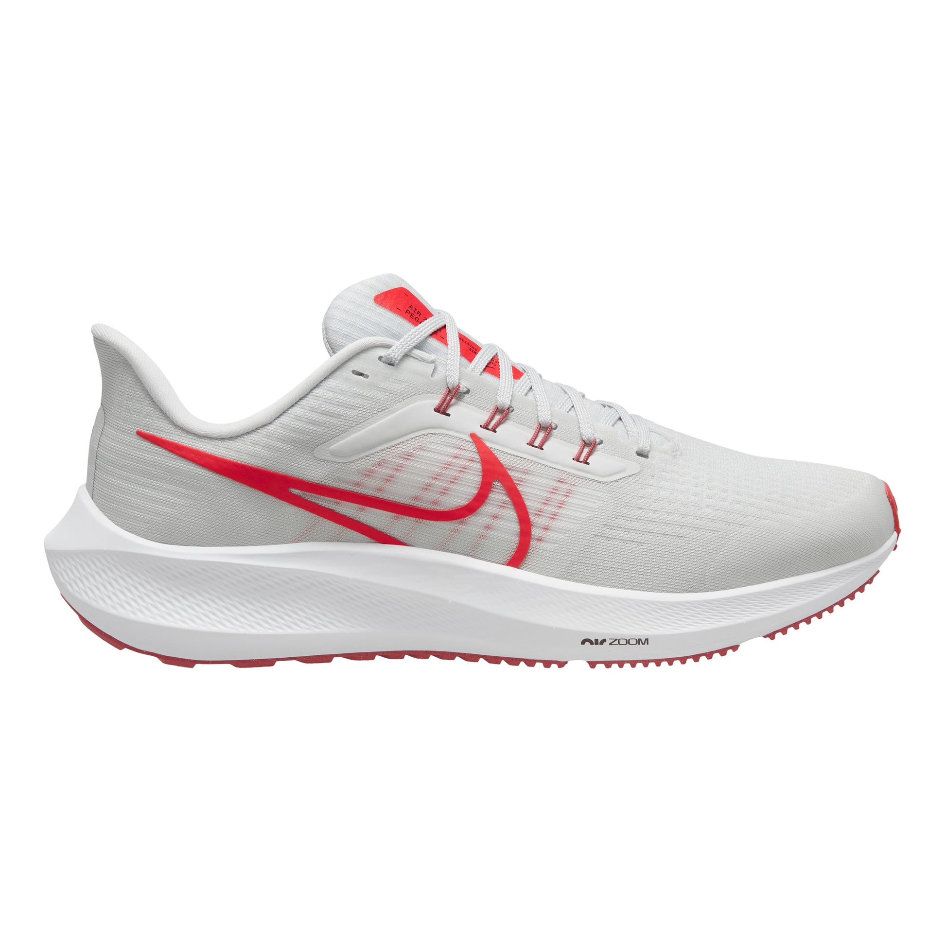 Nike Air Zoom Pegasus 39 Chaussure de running sans stabilisateurs Hommes - blanc, rouge