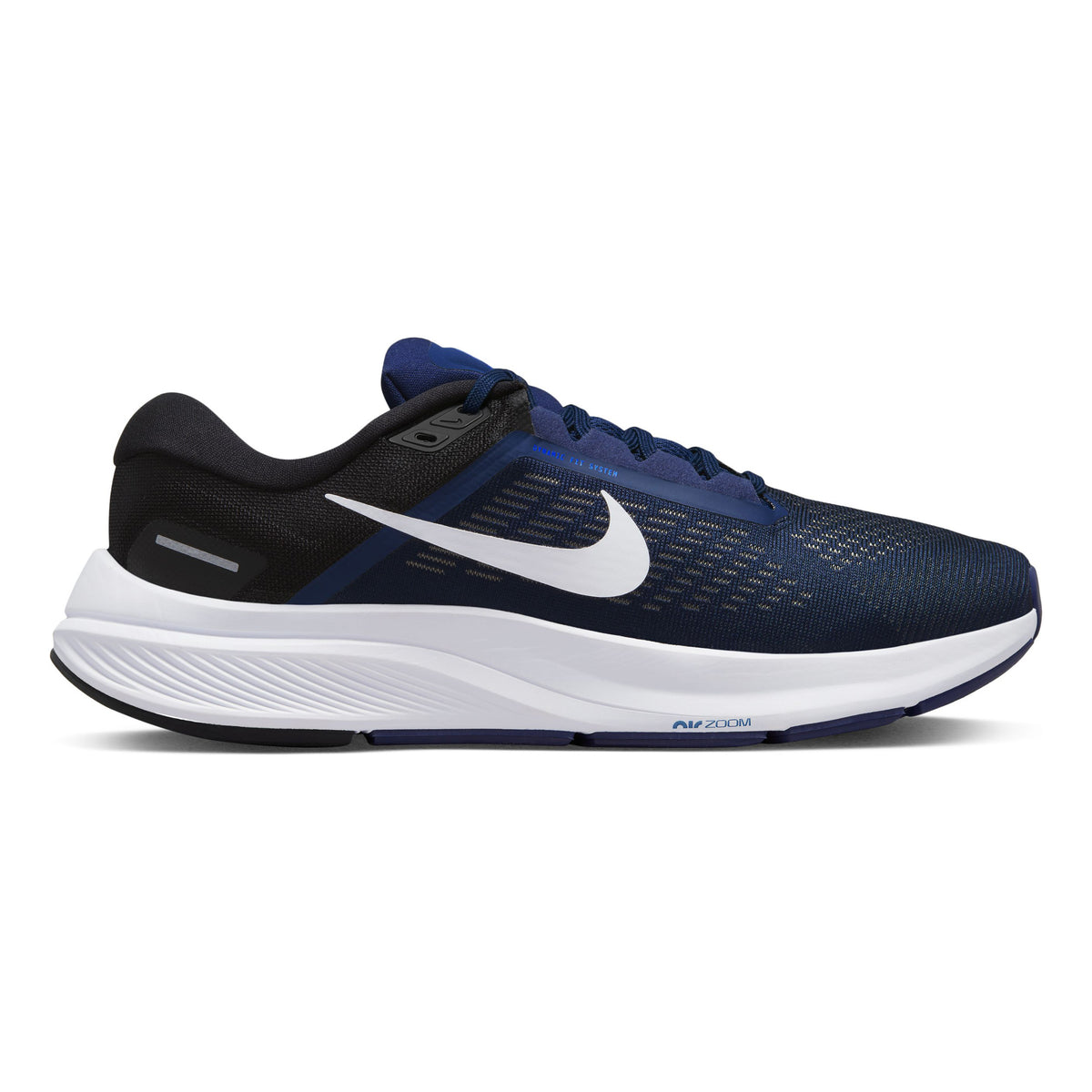 Nike Structure 24 Chaussure de running avec stabilisateurs Hommes - bleu foncé, gris