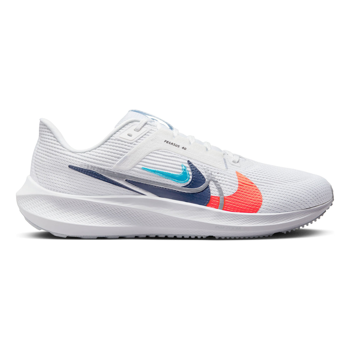 Nike Air Zoom Pegasus40 Premium Chaussure de running sans stabilisateurs Hommes - blanc, multicouleur