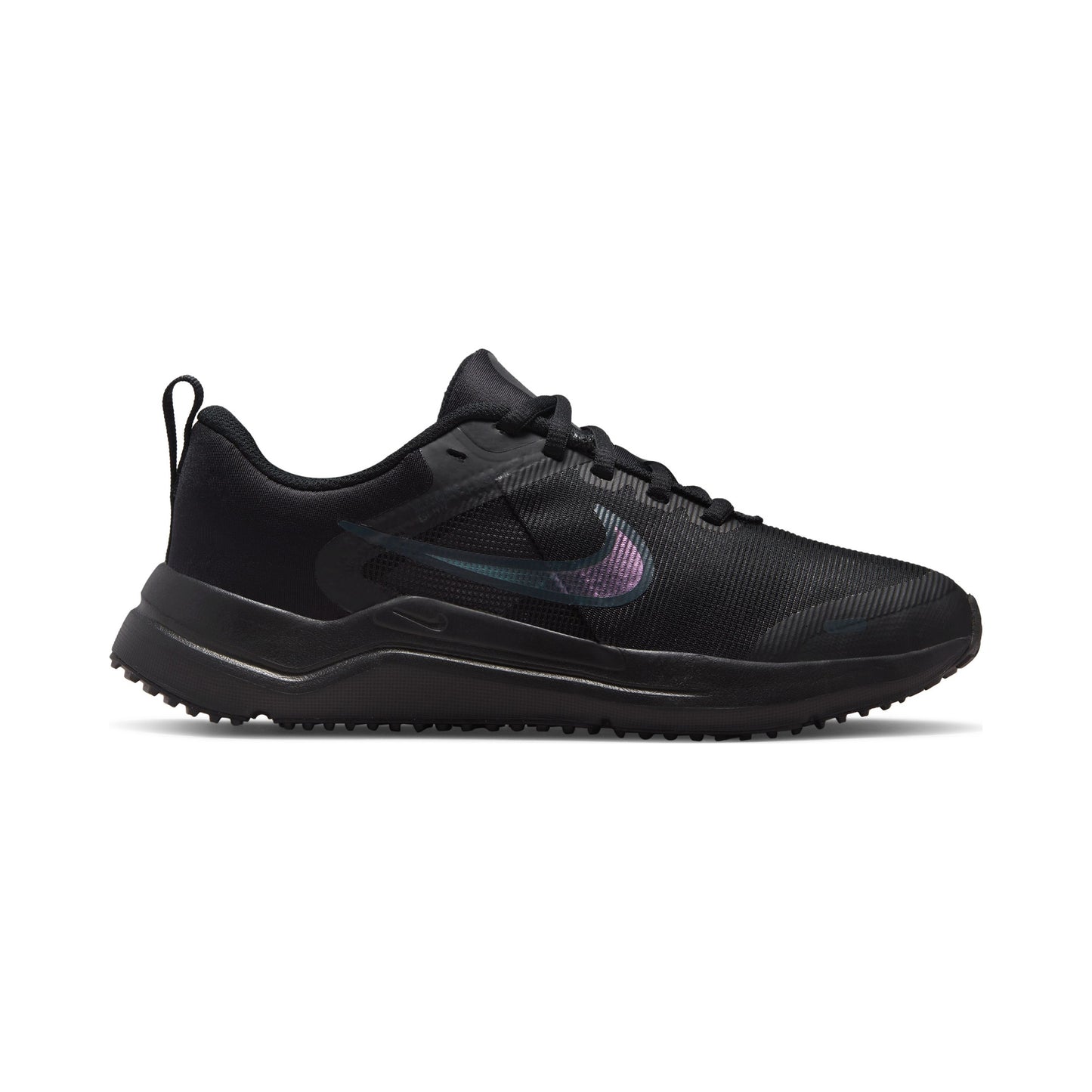 Nike Downshifter 12 Chaussure de running sans stabilisateurs Enfants - noir, gris
