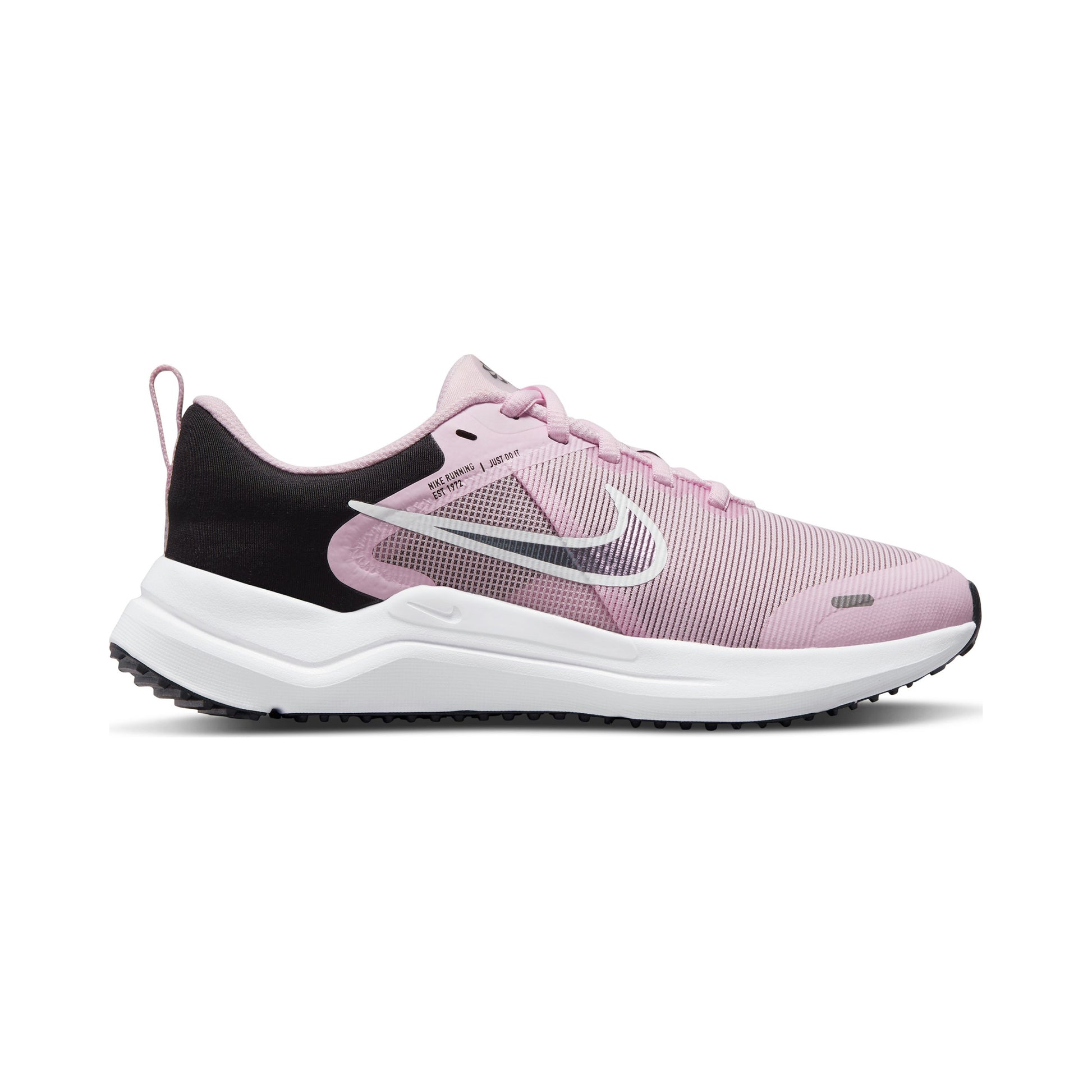 Nike Downshifter 12 Chaussure de running sans stabilisateurs Enfants - rosé, noir
