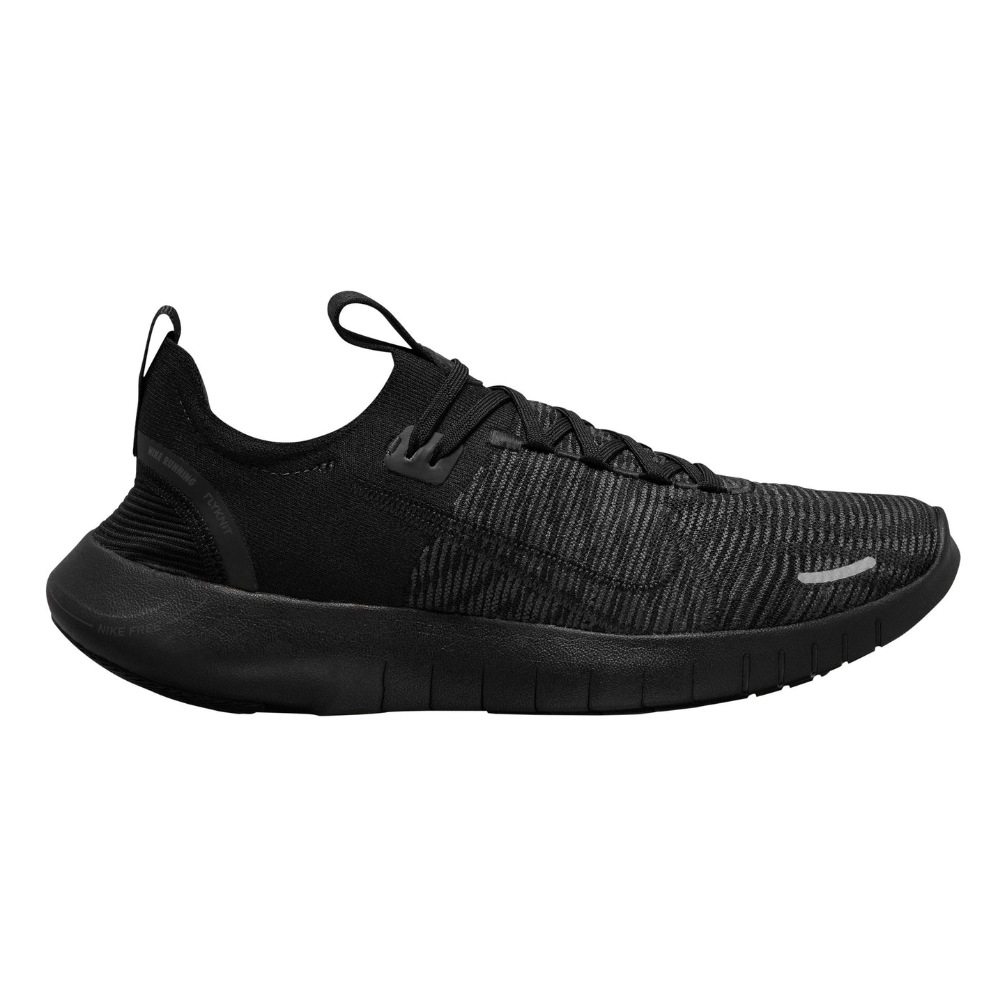 Nike Free Run Flyknit Next Nature Chaussure de running sans stabilisateurs Hommes - noir, gris
