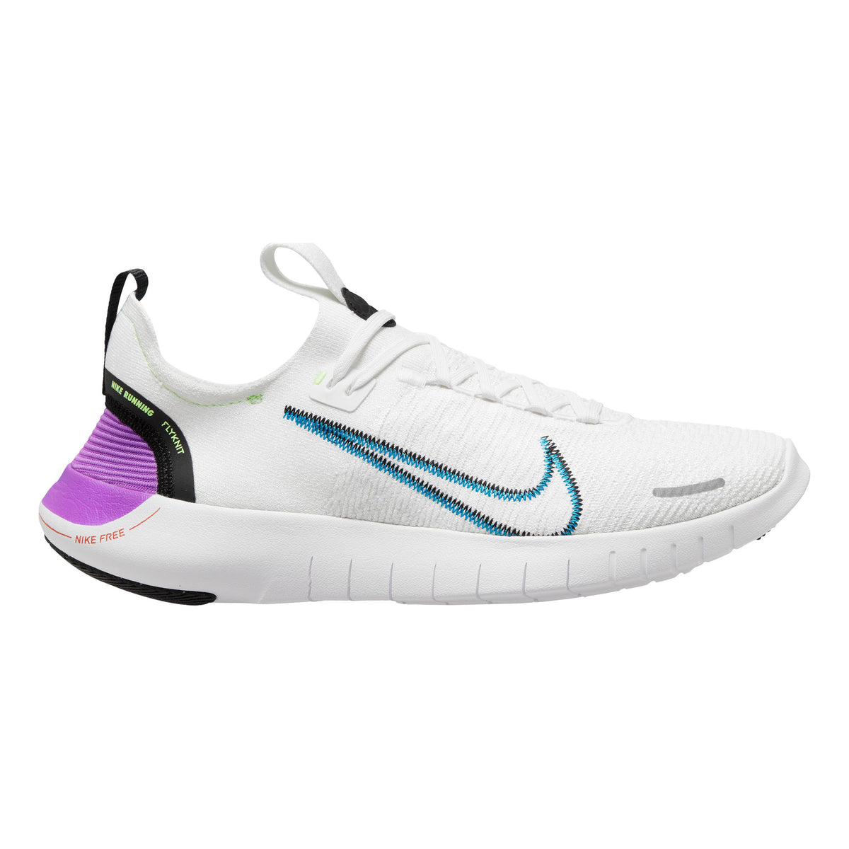 Nike Free Run Flyknit Next Nature SE Chaussure de running sans stabilisateurs Hommes - blanc, violet