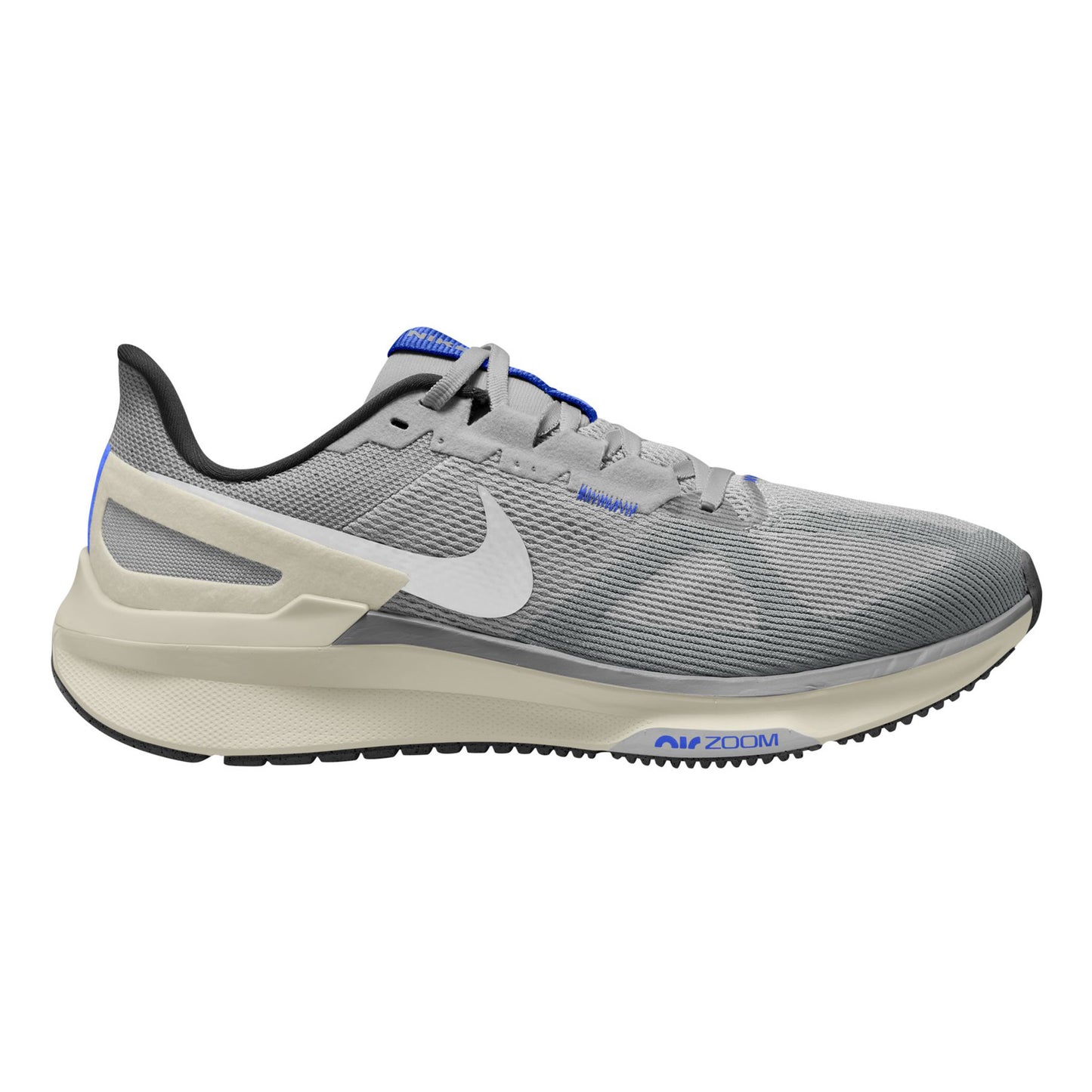 Nike Structure 25 Chaussure de running avec stabilisateurs Hommes - gris, blanc