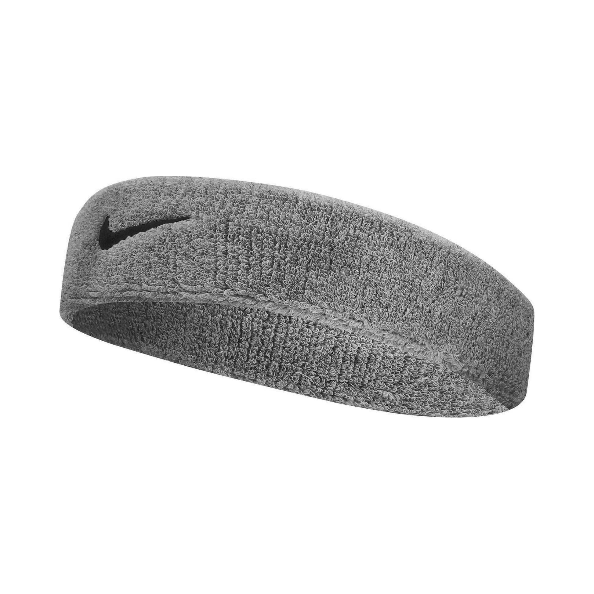 Nike Swoosh Bandeau-Gris,Noir
