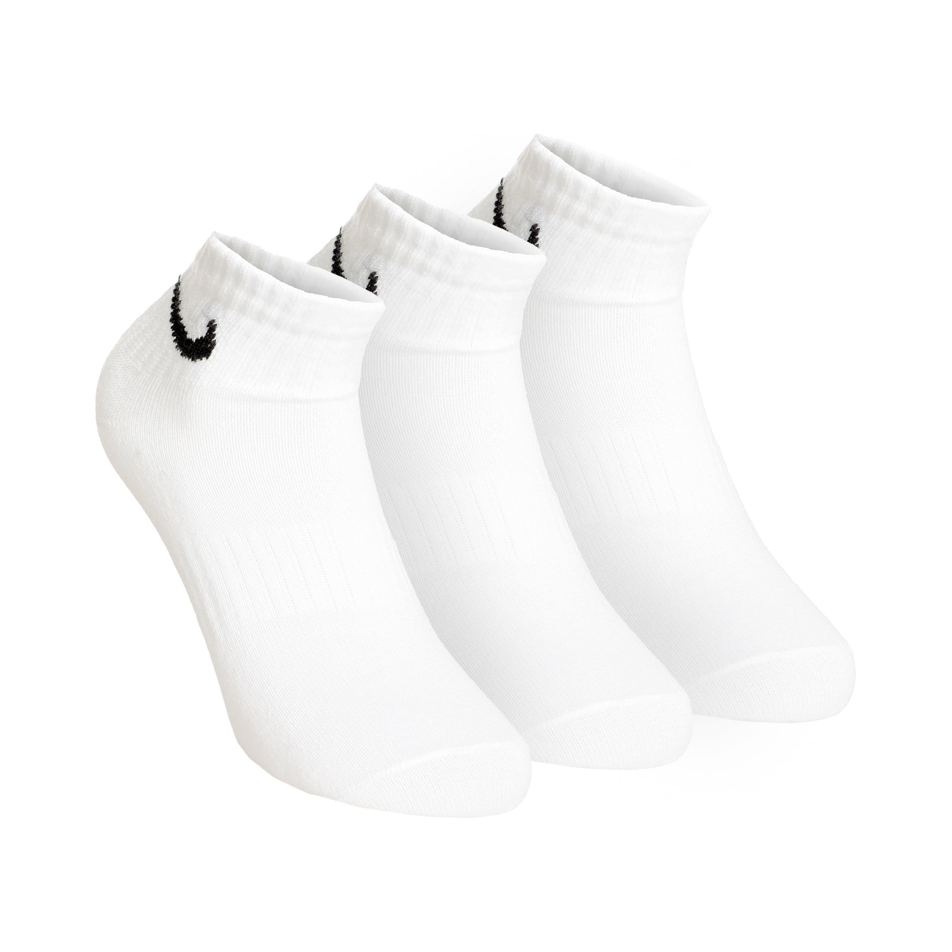 Nike Everyday Lightweight Chaussettes de tennis Pack de 3 Unisex - blanc, noir