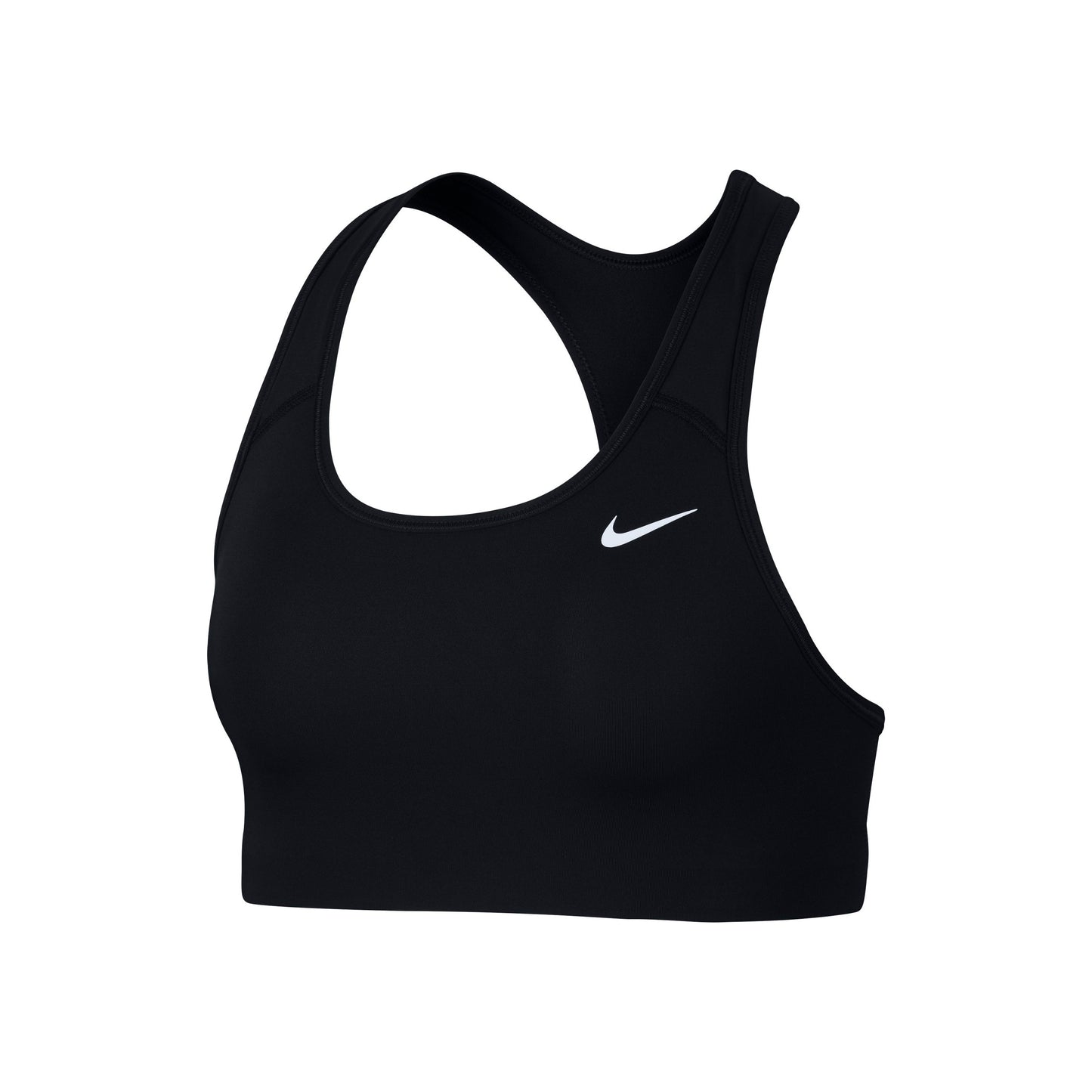 Nike Dri-Fit Swoosh Soutien-gorge sport Femmes - noir, blanc