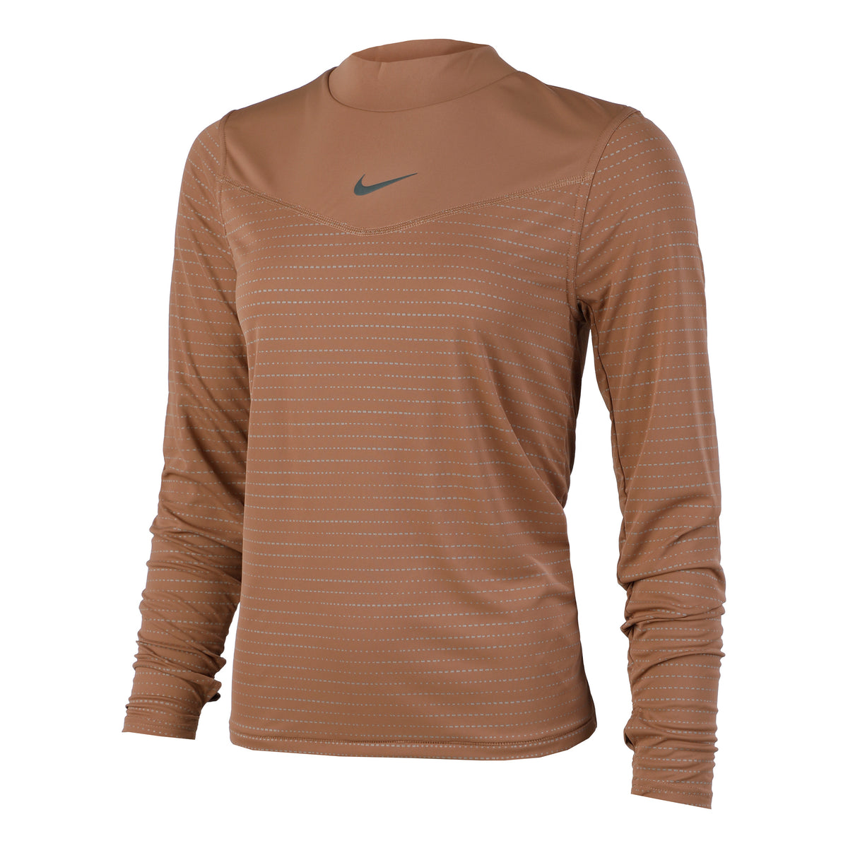 Nike Dri-Fit Run DVN Haut manches longues Femmes - marron,