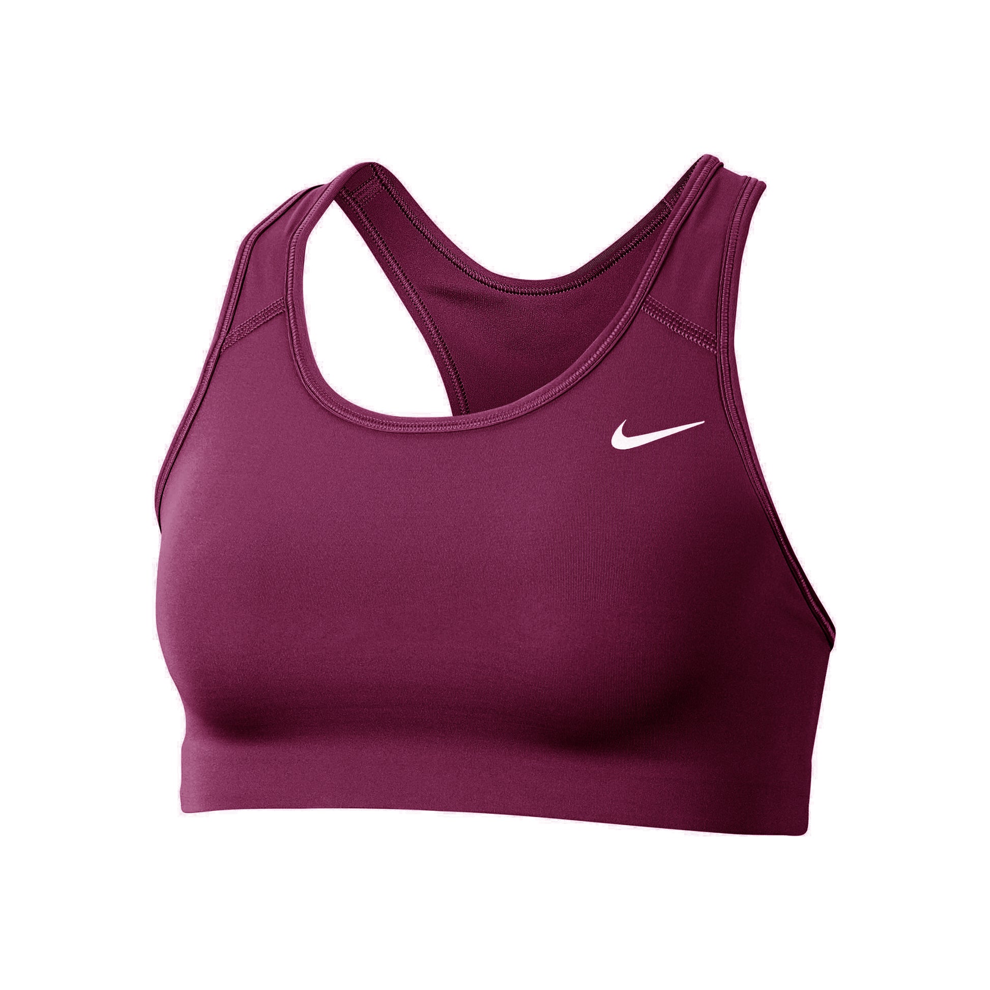 Nike Dri-Fit Swoosh Soutien-gorge sport Femmes - berry,