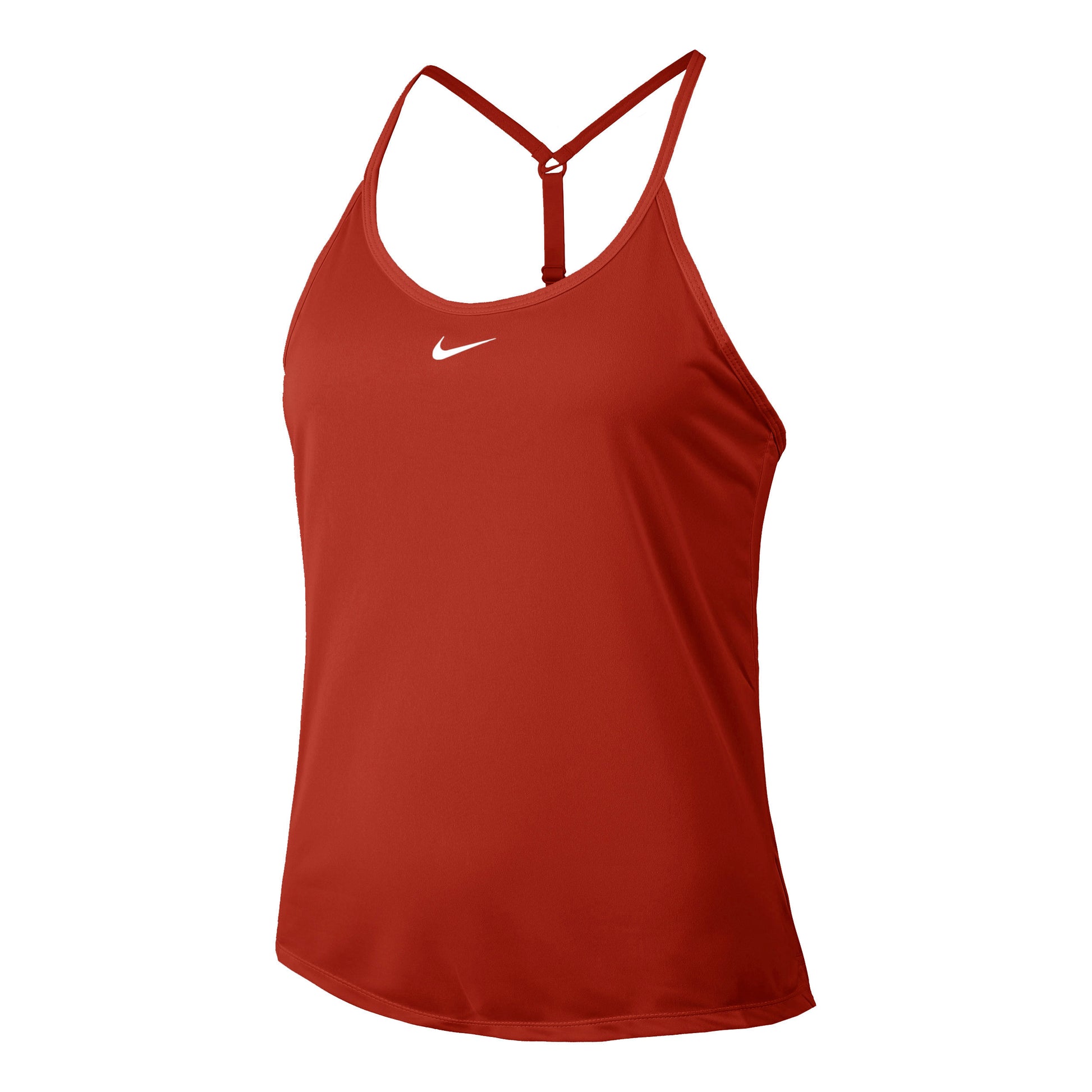 Nike Dri-Fit One Elstka STD Débardeur tank top Femmes - rouge,