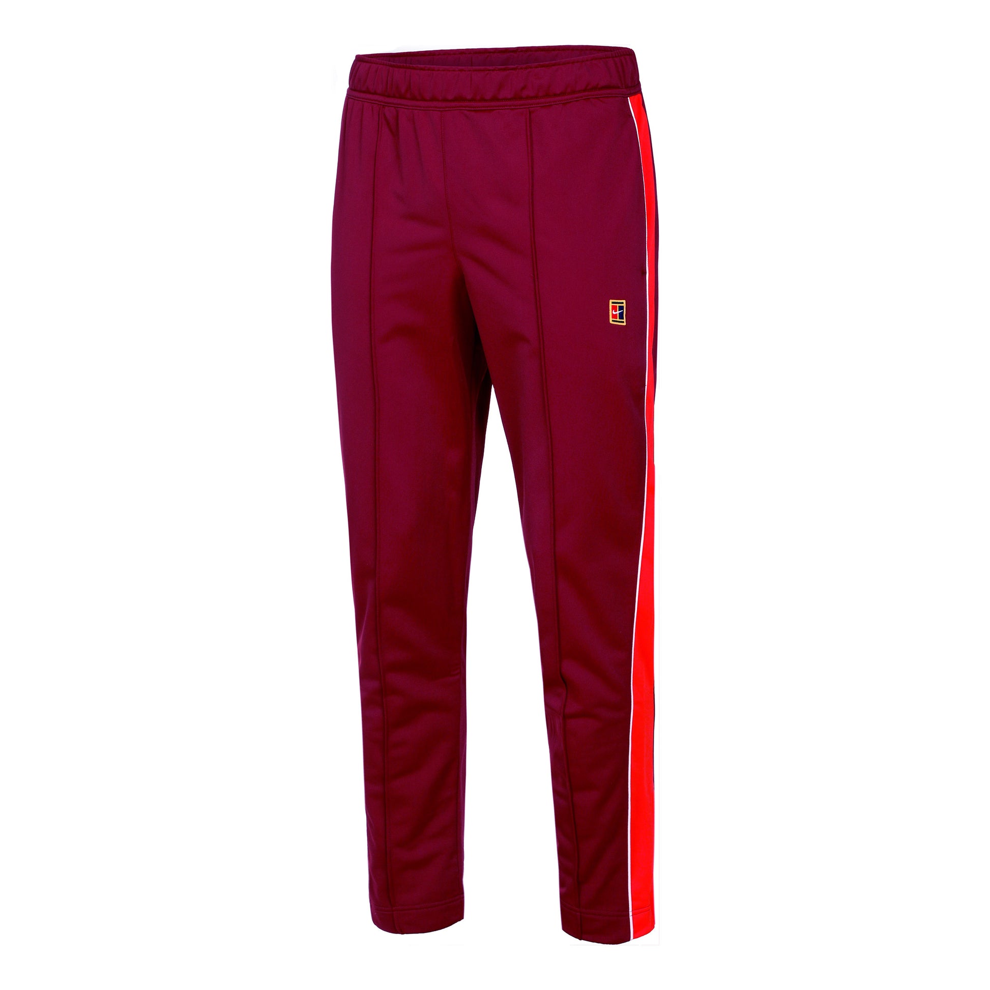 Nike Court Heritage Suit Pantalon survêtement Hommes - rouge foncé, orange