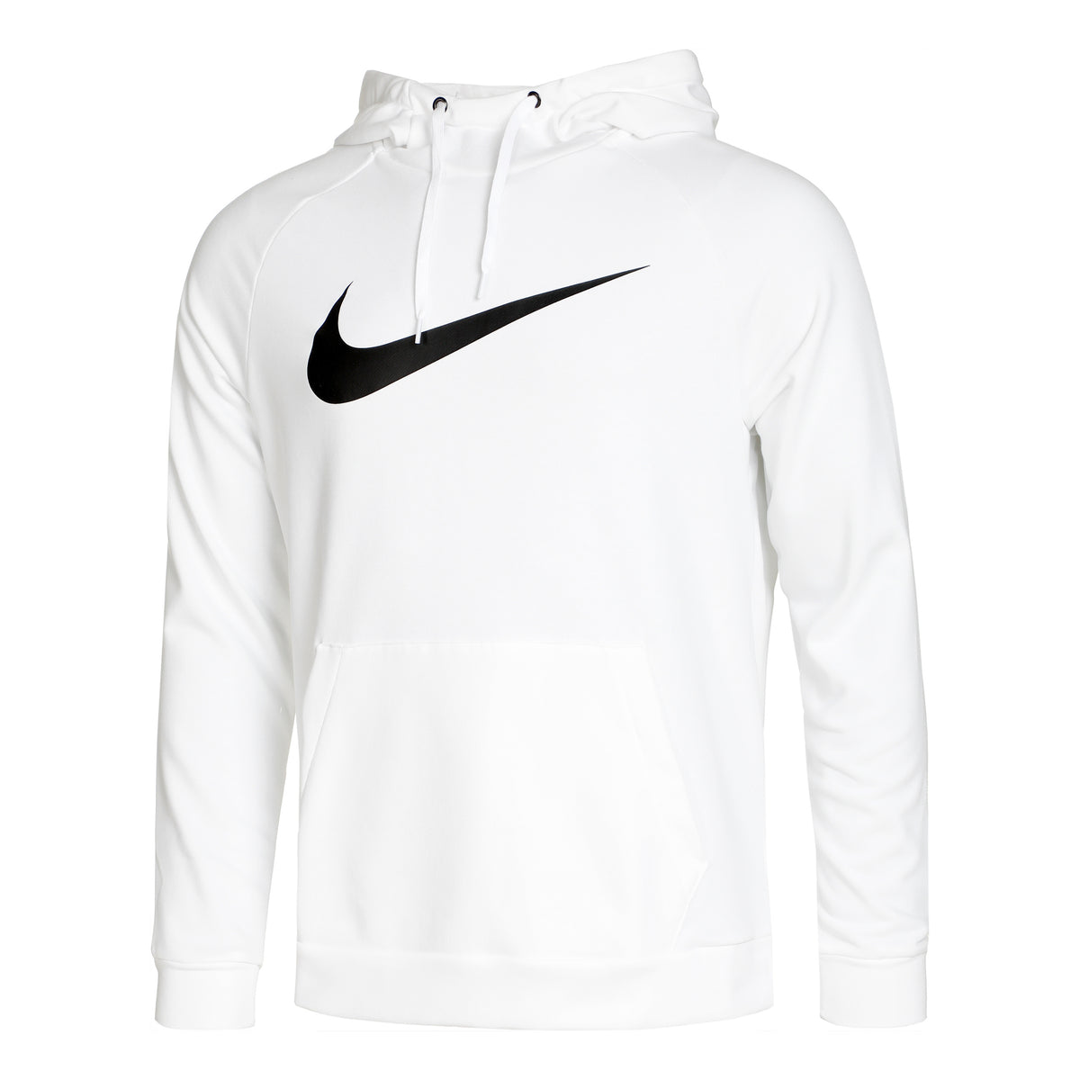 Nike Dri-Fit Swoosh Sweat à capuche Hommes - blanc, noir