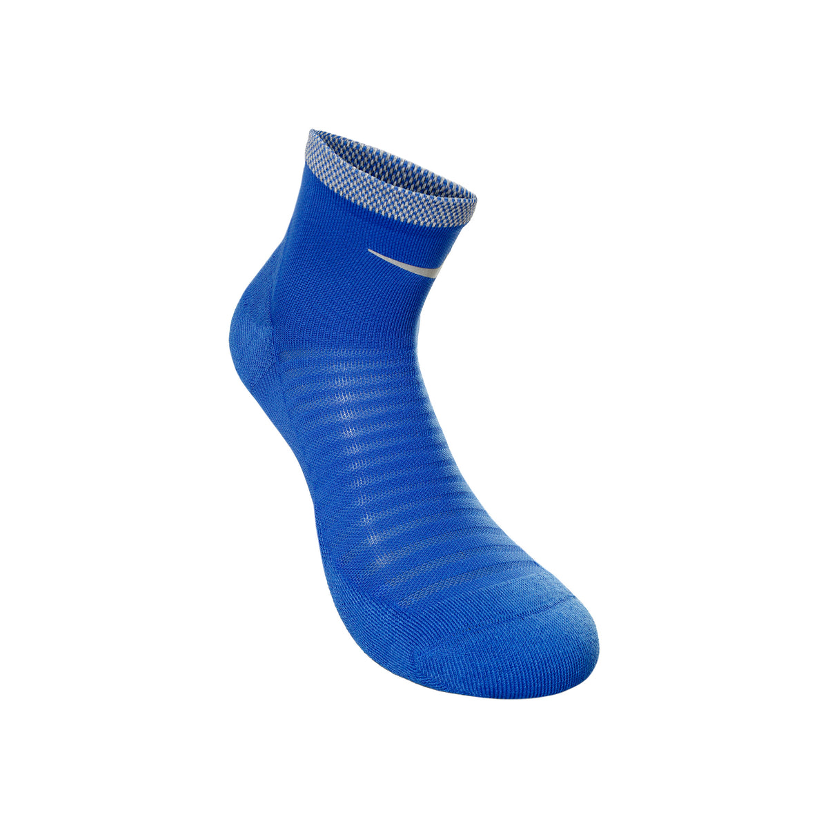 Nike Spark Cushioned Ankle Running Chaussettes de running Unisex - bleu, gris