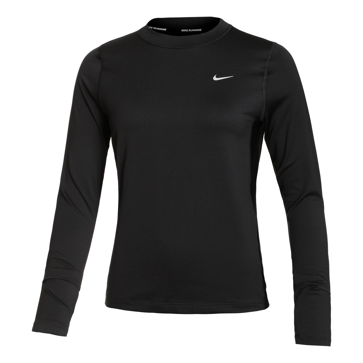 Nike Dri-Fit Element Crew Novelty Top de course Femmes - noir,