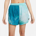 Dri-Fit Trail Mid-Rise 3in Shorts Femmes - bleu, gris