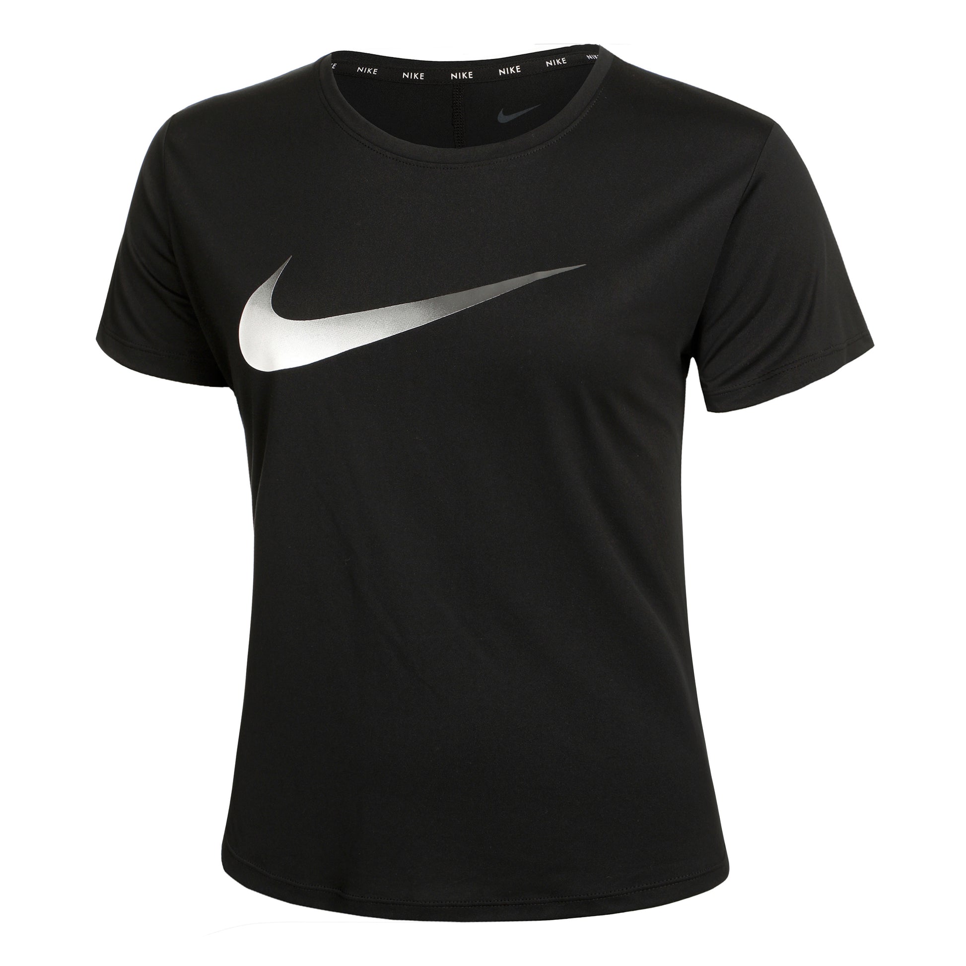 Nike Dri-Fit One Swoosh HBR Maillot De Course Femmes-Noir
