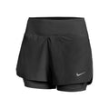 Dri-Fit Swift Mid-Rise 3in 2in1 Shorts Femmes - noir,