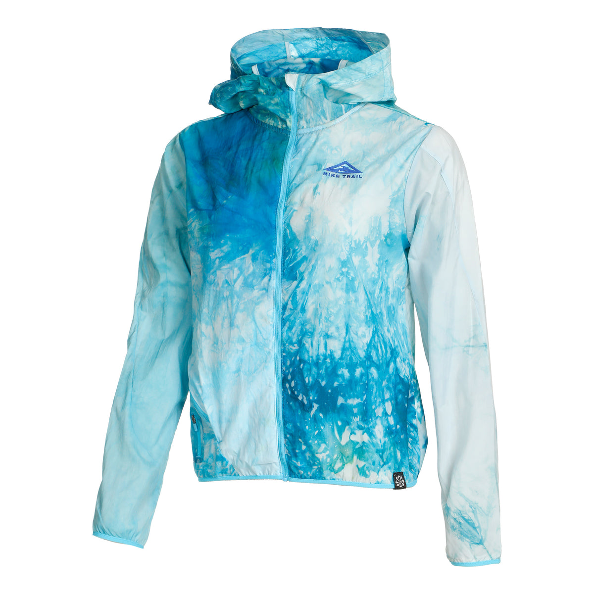 Nike Trail Veste running Femmes - bleu, gris
