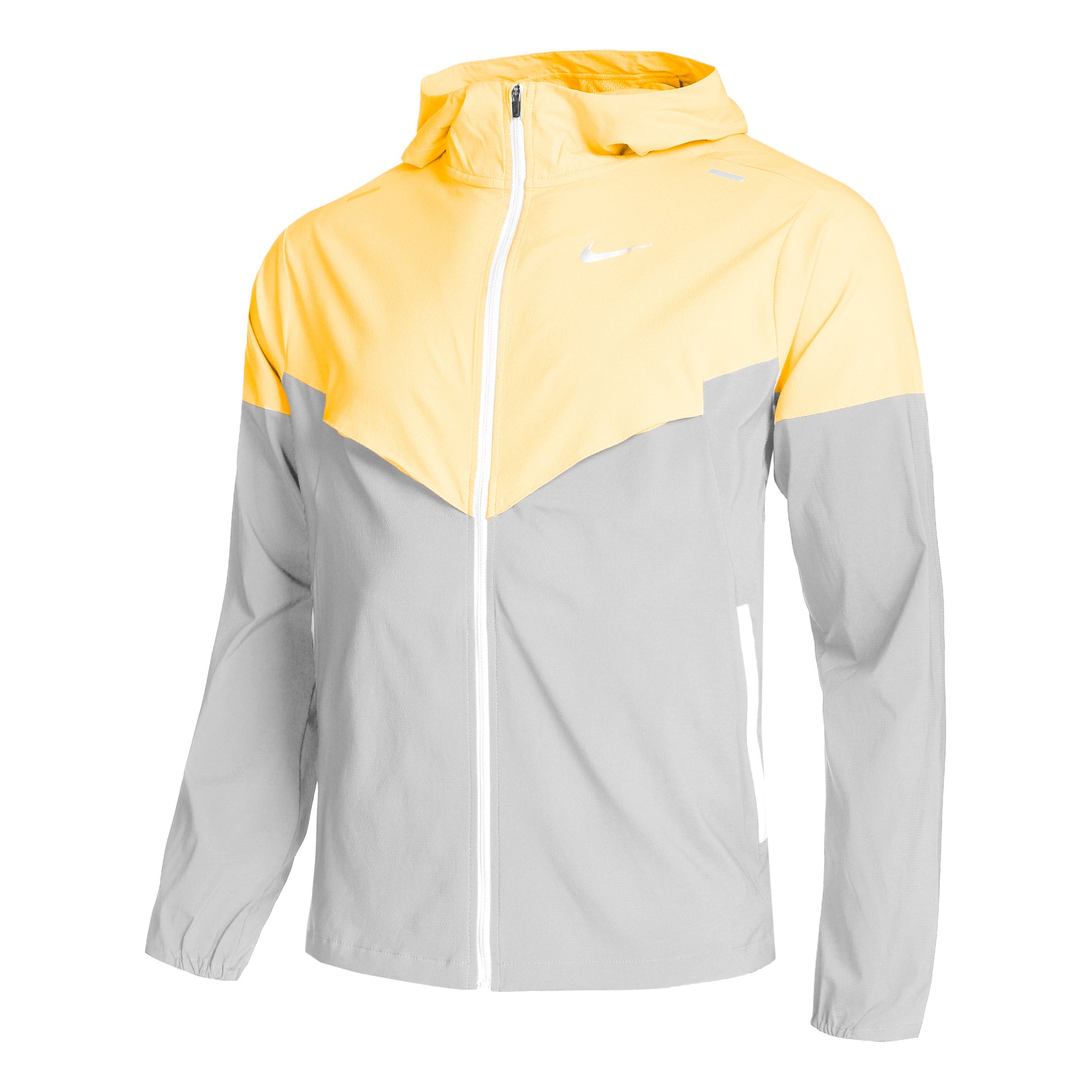 Nike Windrunner Running Veste running Hommes - jaune, gris