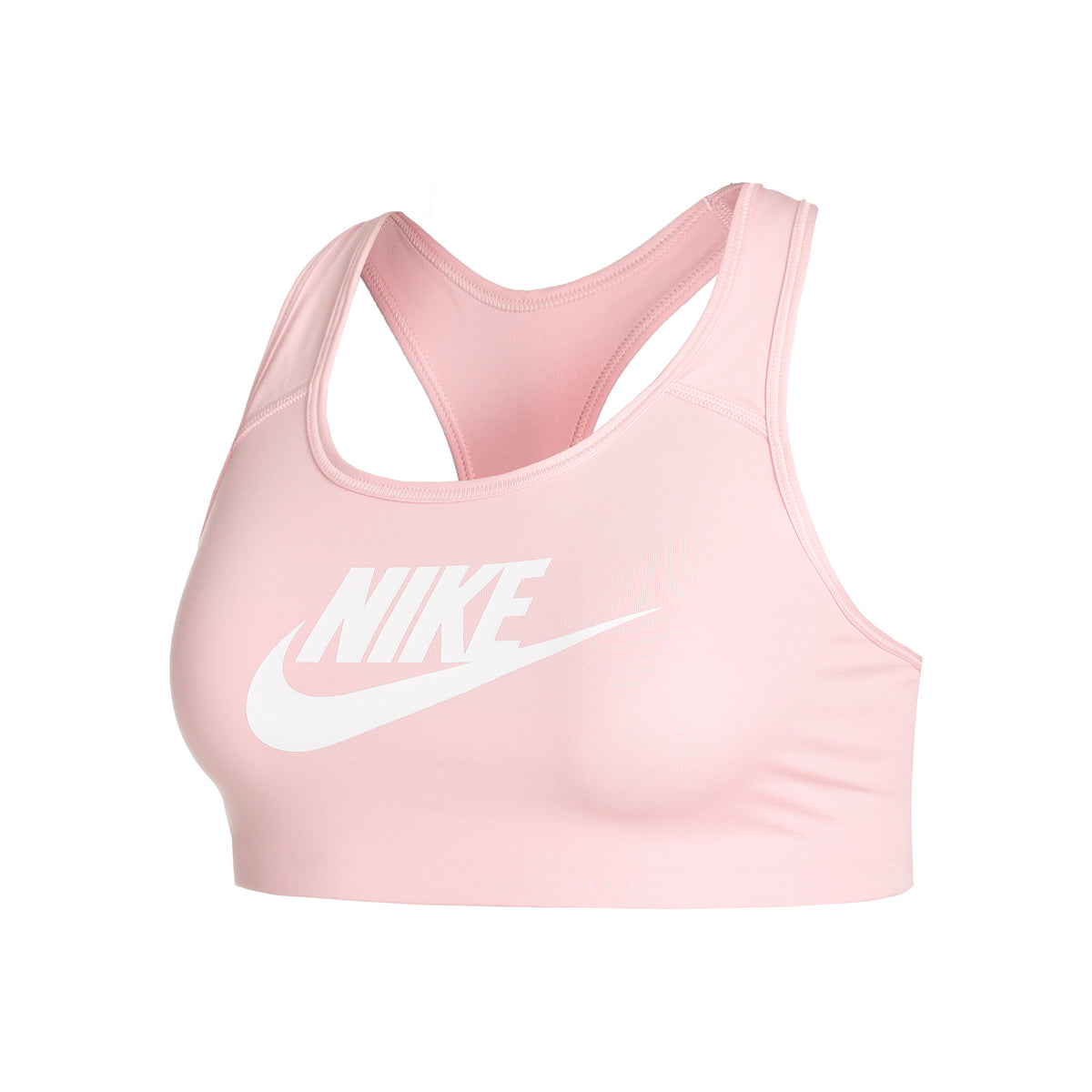 Nike Dri-Fit Swoosh Club Futura GX Soutien-gorge sport Femmes - rosé, blanc