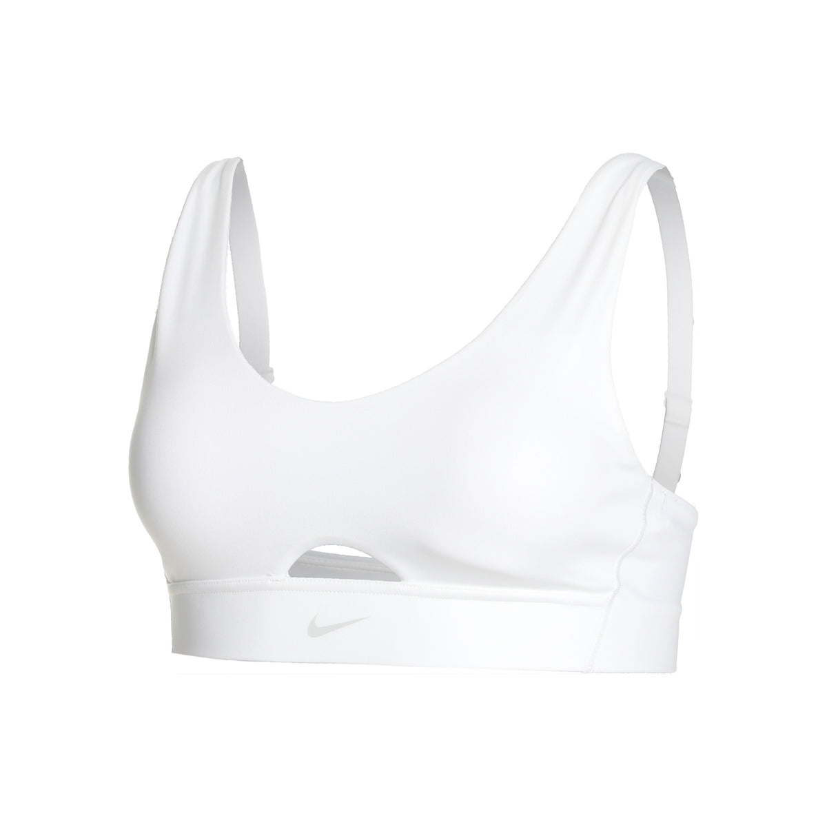 Nike Dri-Fit Indy Plunge Cutout Soutien-gorge sport Femmes - blanc,
