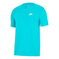 Sportswear Club T-shirt Hommes - turquoise, blanc