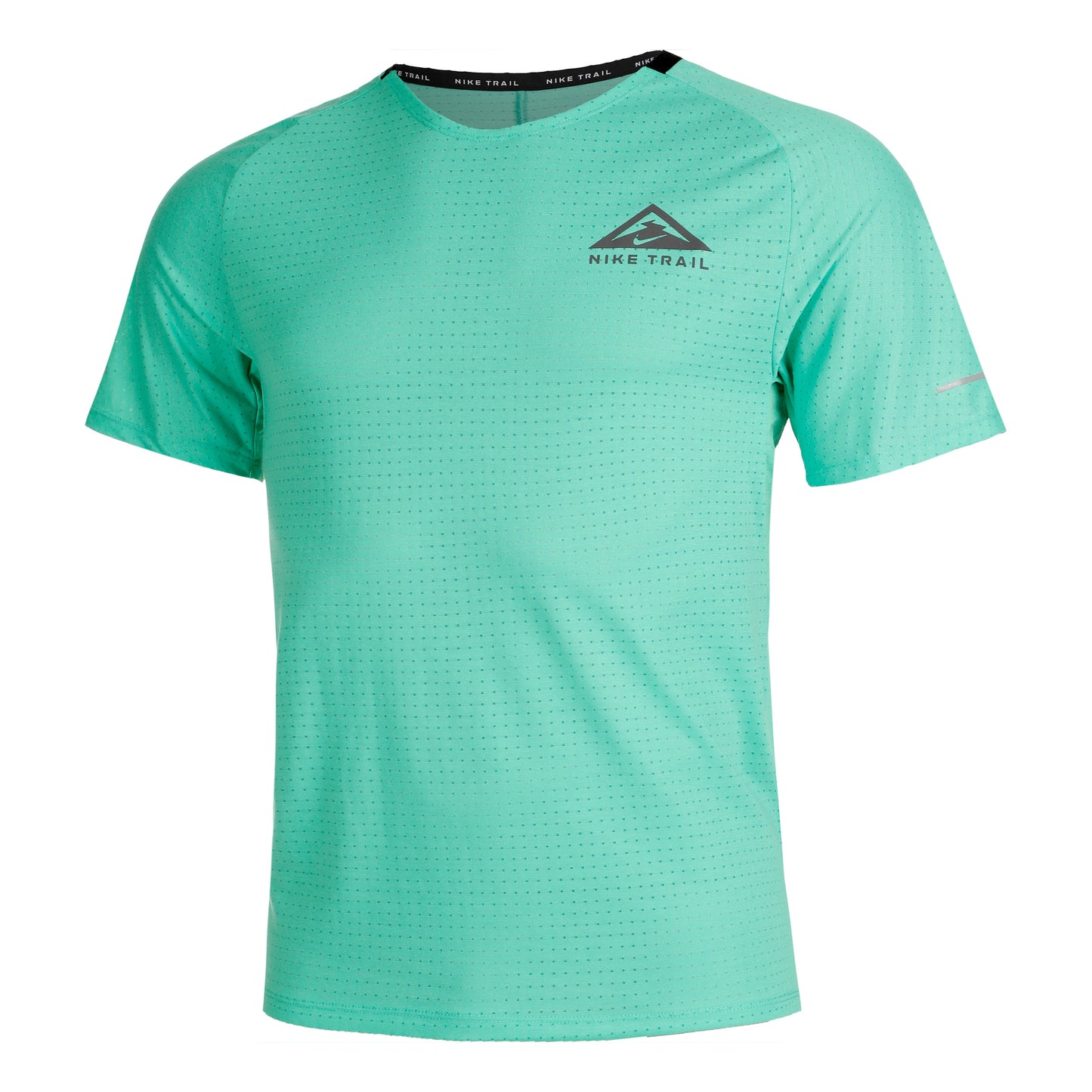 Nike Dri-Fit Solar Chase Running Maillot de course Hommes - vert,