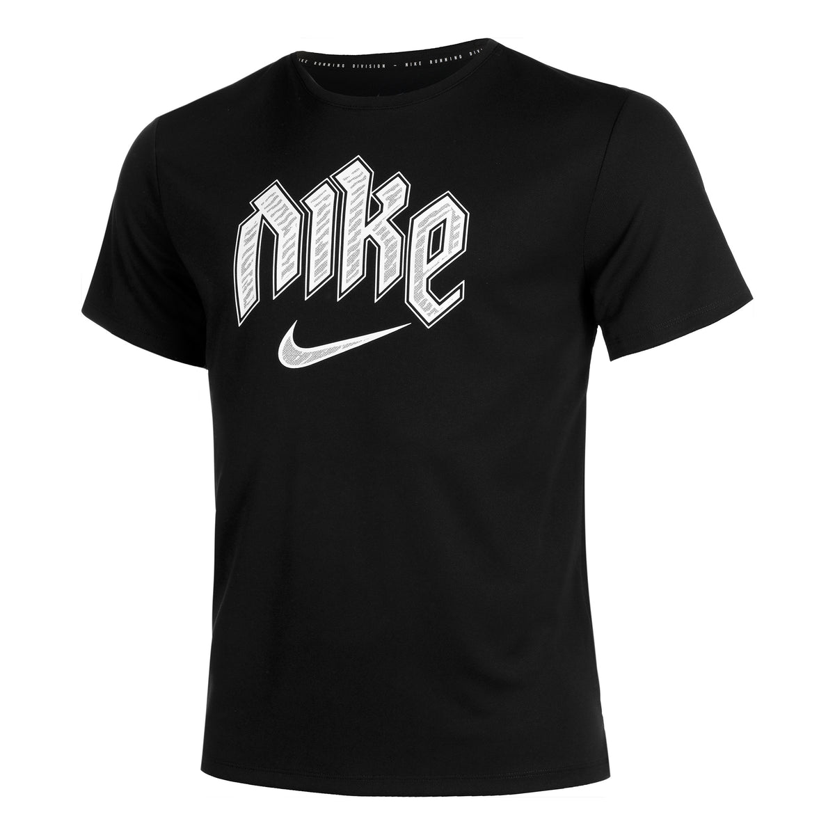 Nike Dri-Fit Run Division Maillot de course Hommes - noir, gris