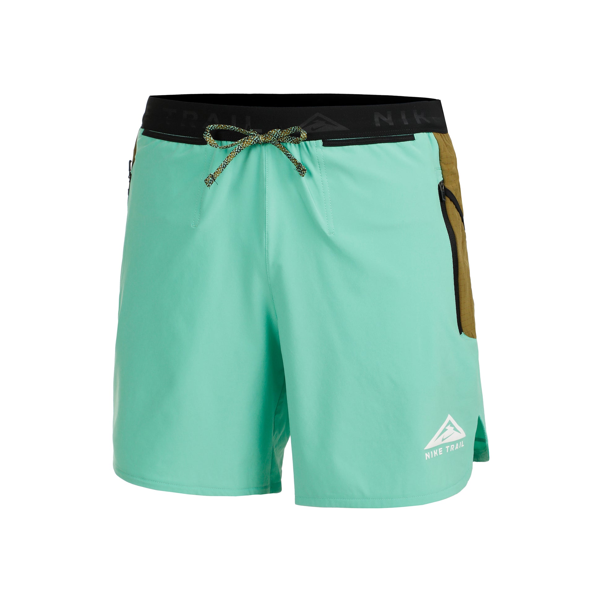 Nike Dri-Fit Secondsunrise 7in Brief-Lined Running Shorts Hommes - mint, multicouleur