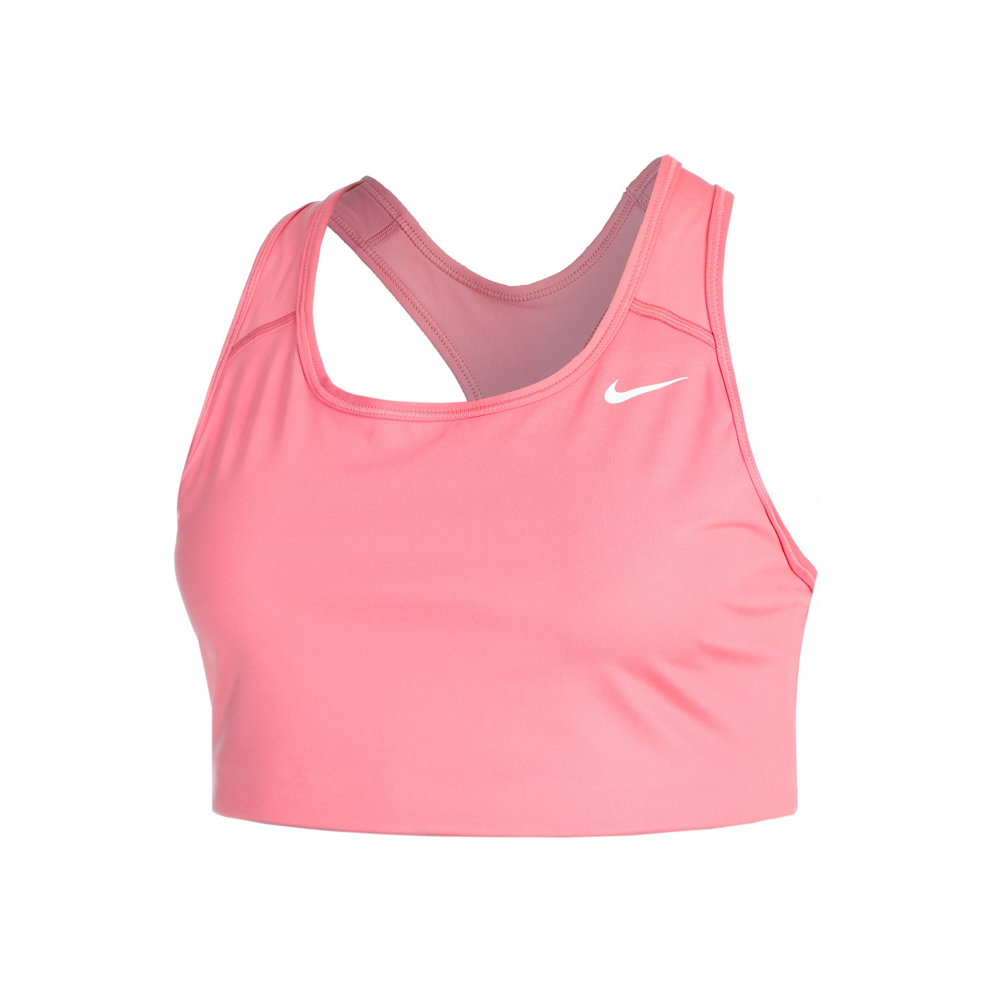 Nike Dri-Fit Swoosh Soutien-gorge sport Femmes - corail,