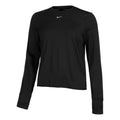 Dri-Fit Swift Element UV Crew-Neck Top De Course Femmes-Noir