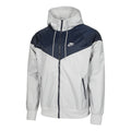 Heritage Essential Windrunner Veste de survêtement Hommes - gris clair, bleu foncé
