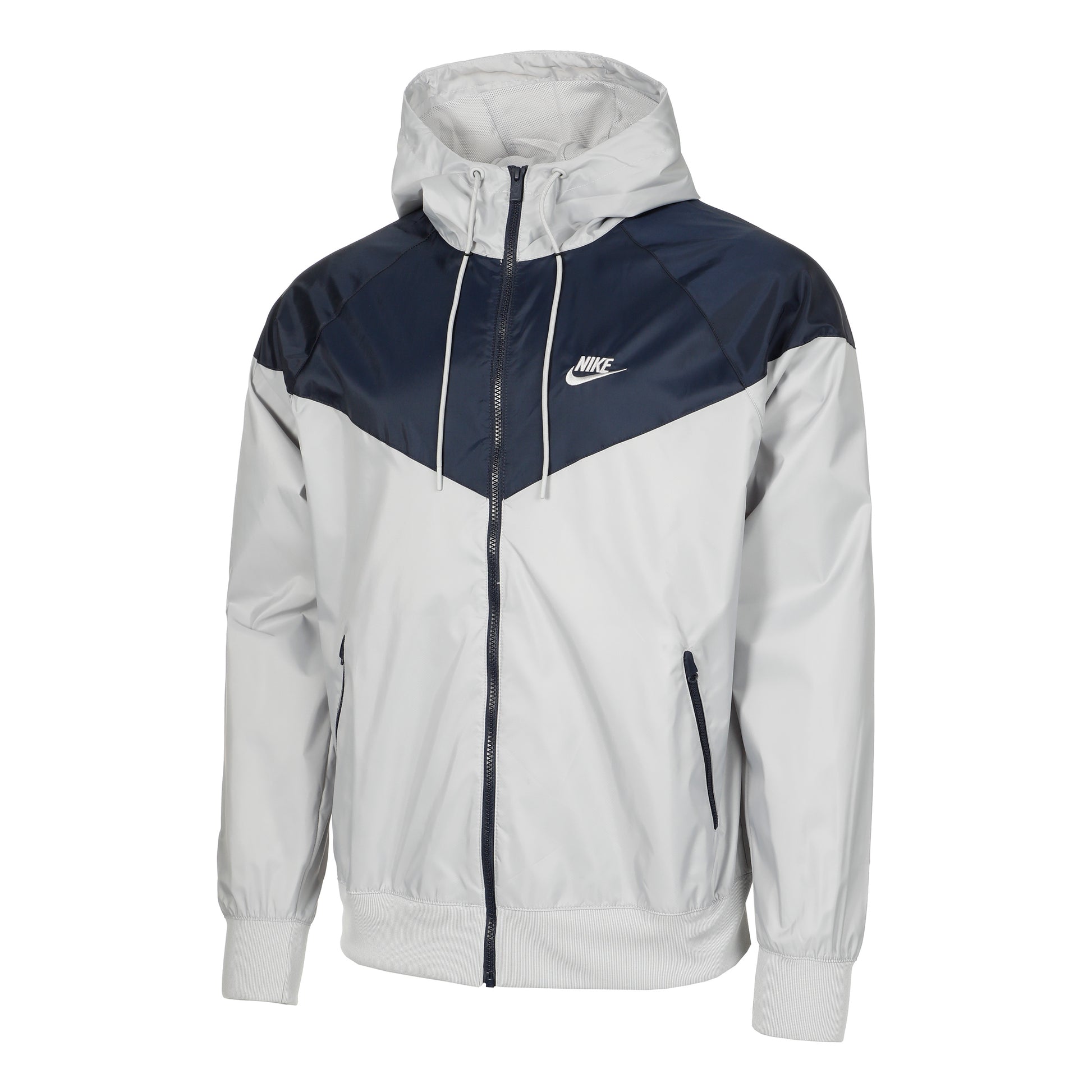 Nike Heritage Essential Windrunner Veste de survêtement Hommes - gris clair, bleu foncé