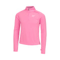 Dri-Fit Half-Zip Haut manches longues Filles - pink,