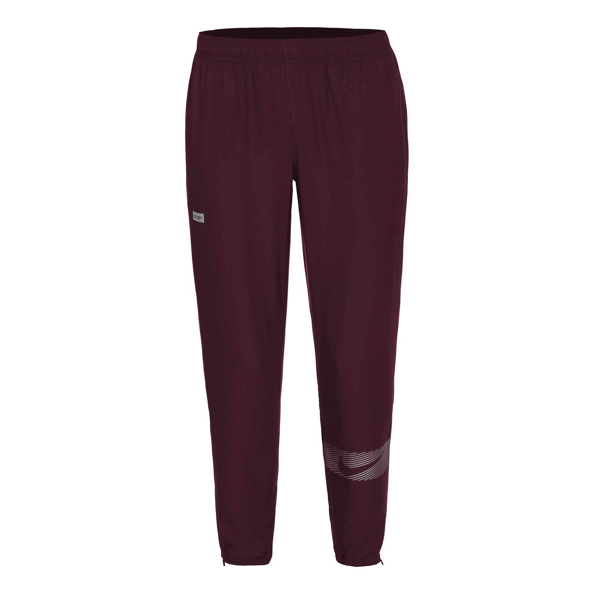 Nike Dri-Fit Dri-FIT Challenger Flash Woven Collant de running Hommes - rouge, argent