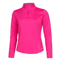 Dri-Fit One Standard Half-Zip Haut manches longues Femmes - pink,