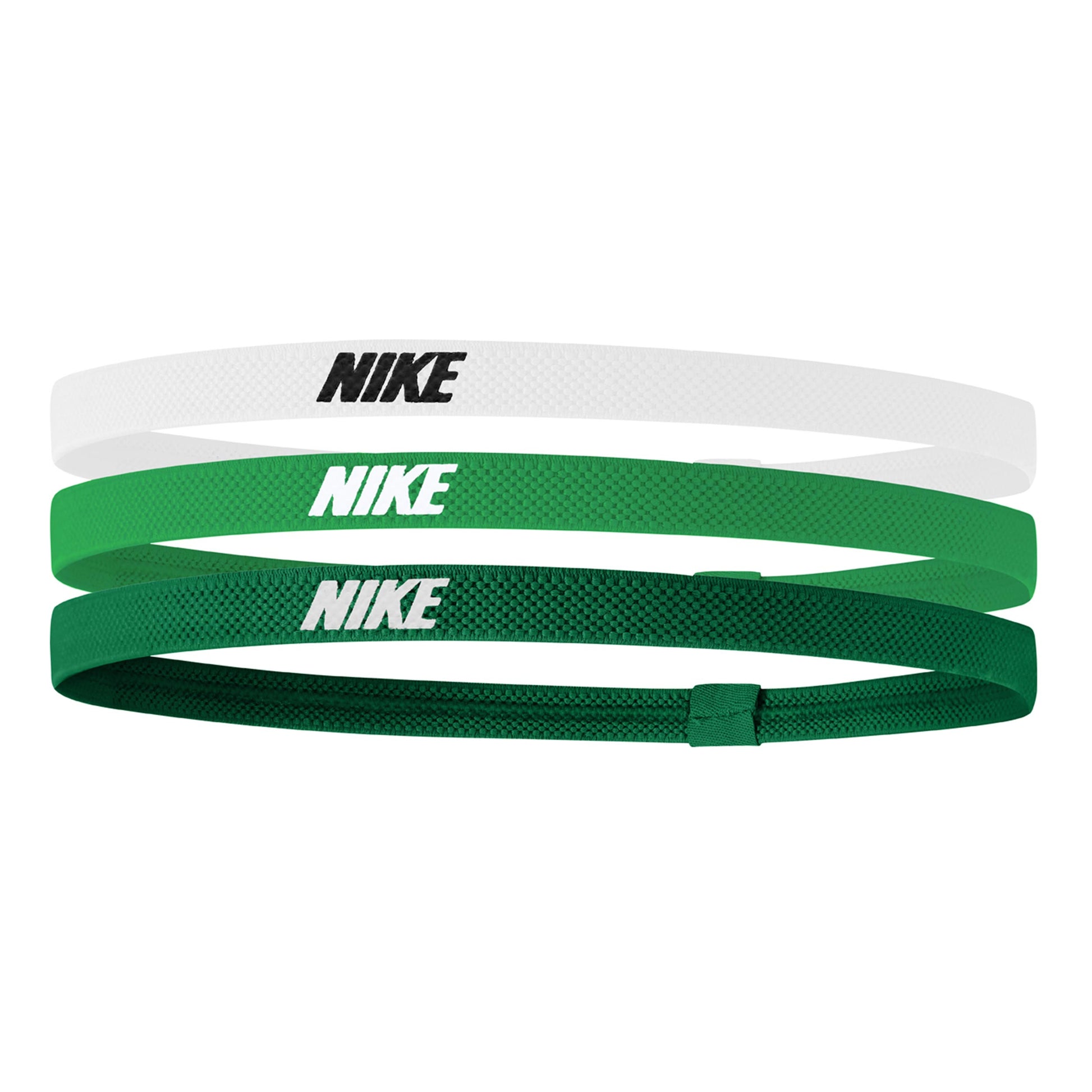 Nike Elastic 2.0 Bandeau Pack de 3 Unisex - blanc, vert clair