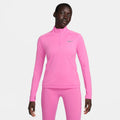 Dri-Fit Pacer 1/4-Zip Haut manches longues Femmes - pink,
