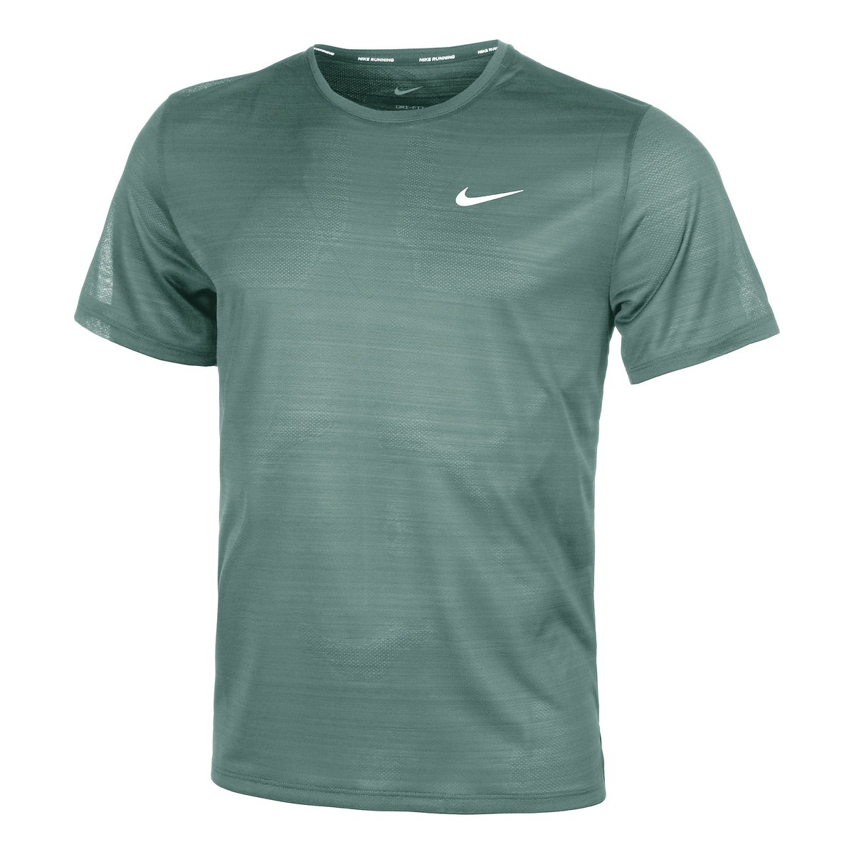 Nike Dri-Fit Dri-Fit Breathe Miler Maillot de course Hommes - vert olive,