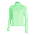 Dri-Fit Pacer 1/4-Zip Haut manches longues Femmes - mint,