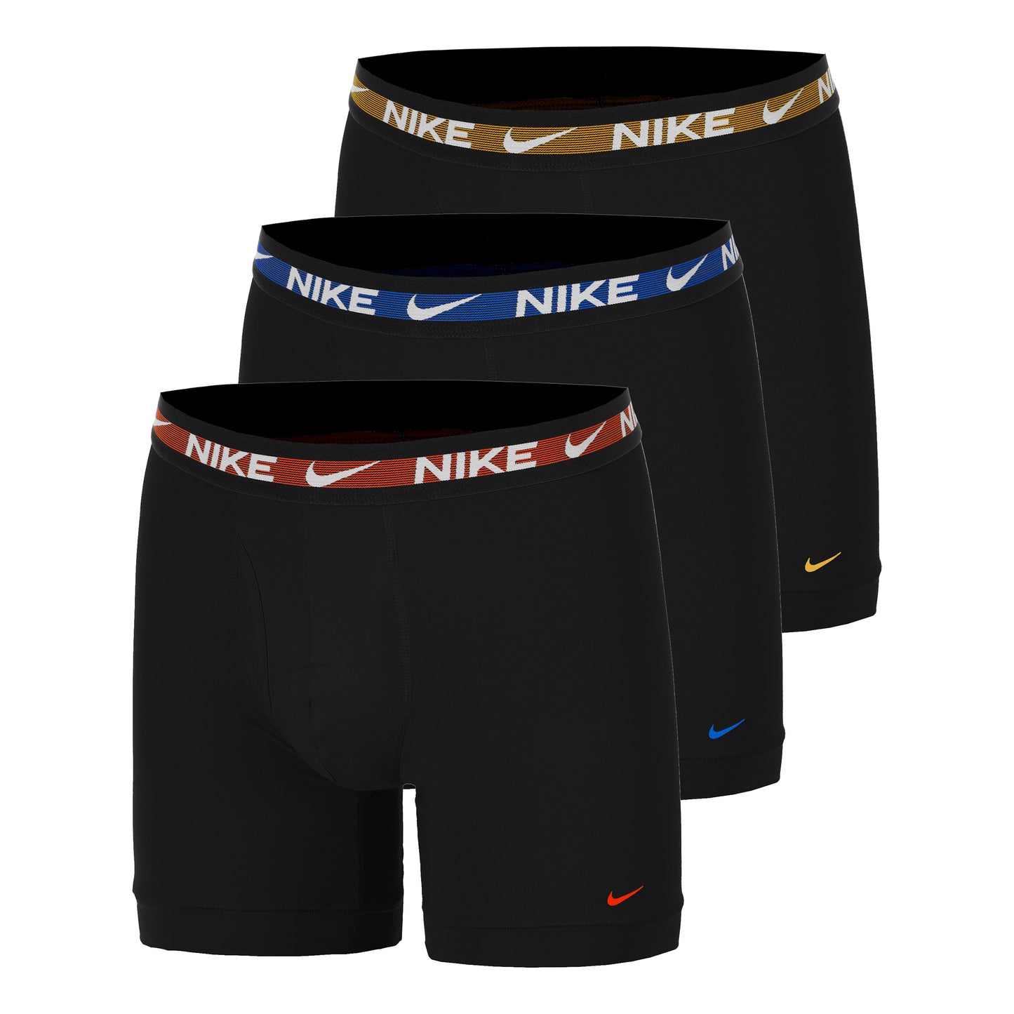 Nike Ultra Stretch Micro Boxer Brief Caleçon Pack de 3 Hommes - noir, multicouleur